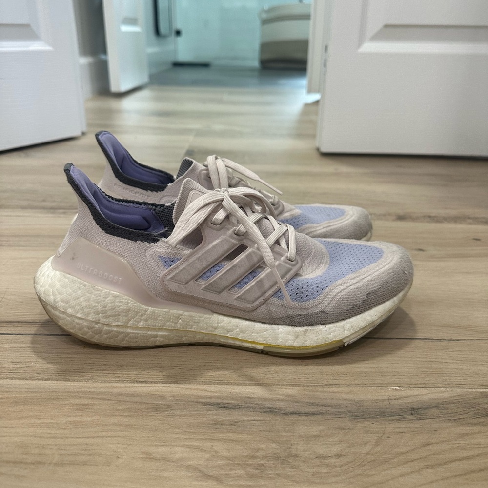 Prime blue Adidas boost